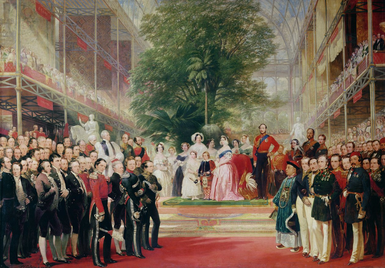 Otwarcie Wielkiej Wystawy, 1851-52 autorstwa Henry Courtney Selous
