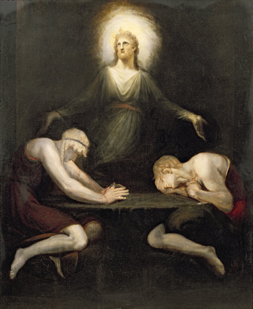 Pojawienie się Chrystusa w Emaus, 1792 autorstwa Johann Heinrich Füssli