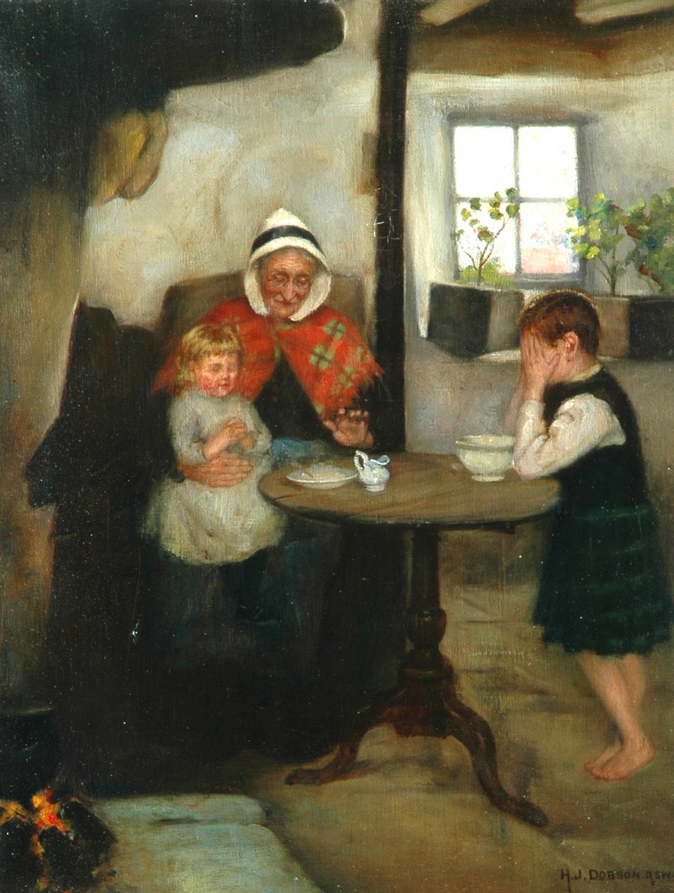Błogosławieństwo babci autorstwa John Dobson