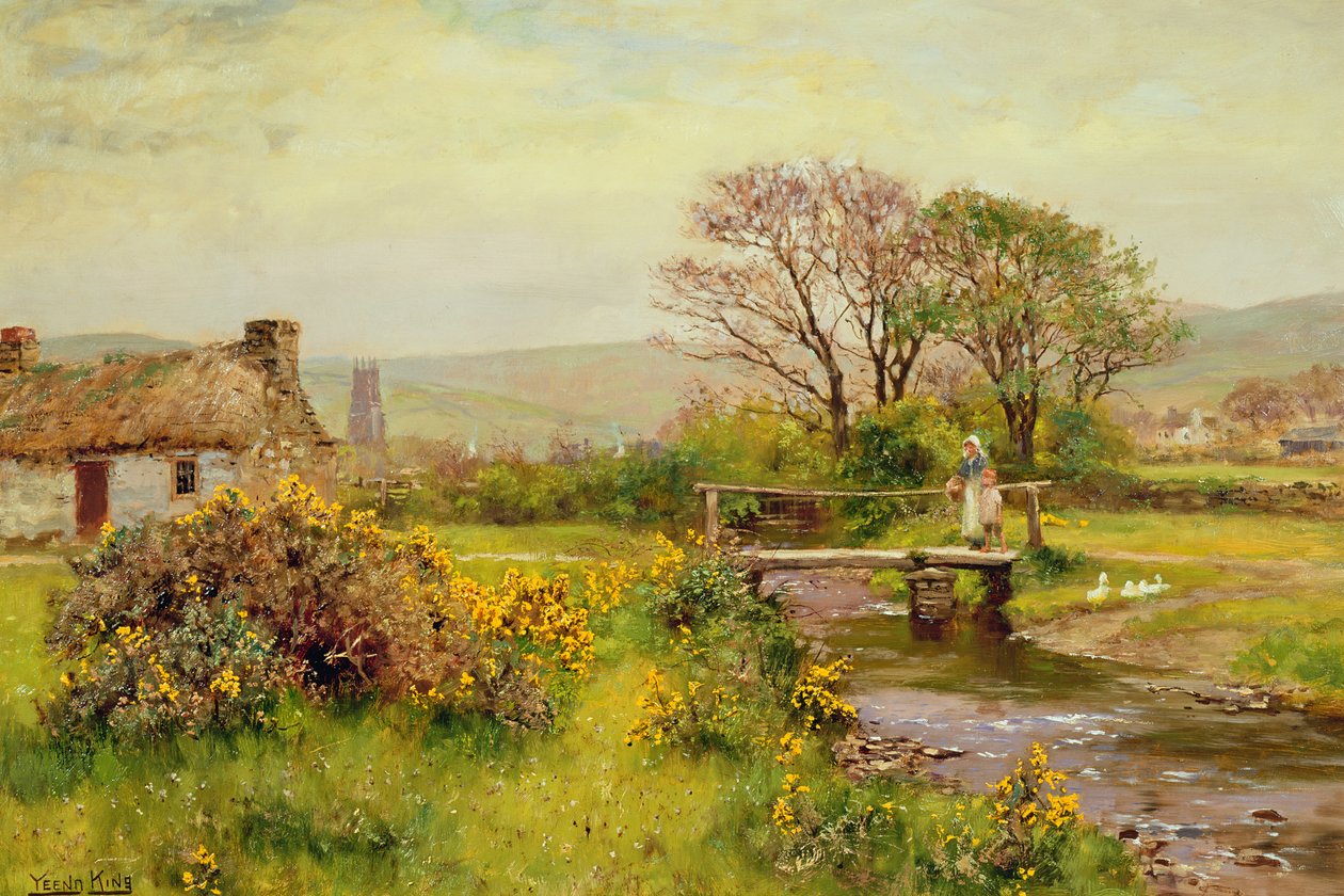 Ballaugh, Wyspa Man autorstwa Henry John Yeend King