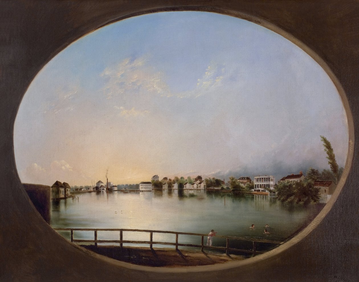 Widok na Charleston (widok od wschodu) autorstwa Henry Joseph Jackson