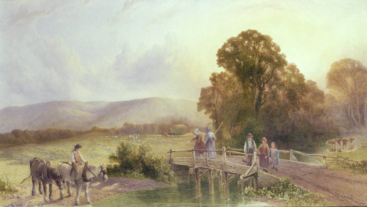 Downs w Midhurst autorstwa Henry Maplestone