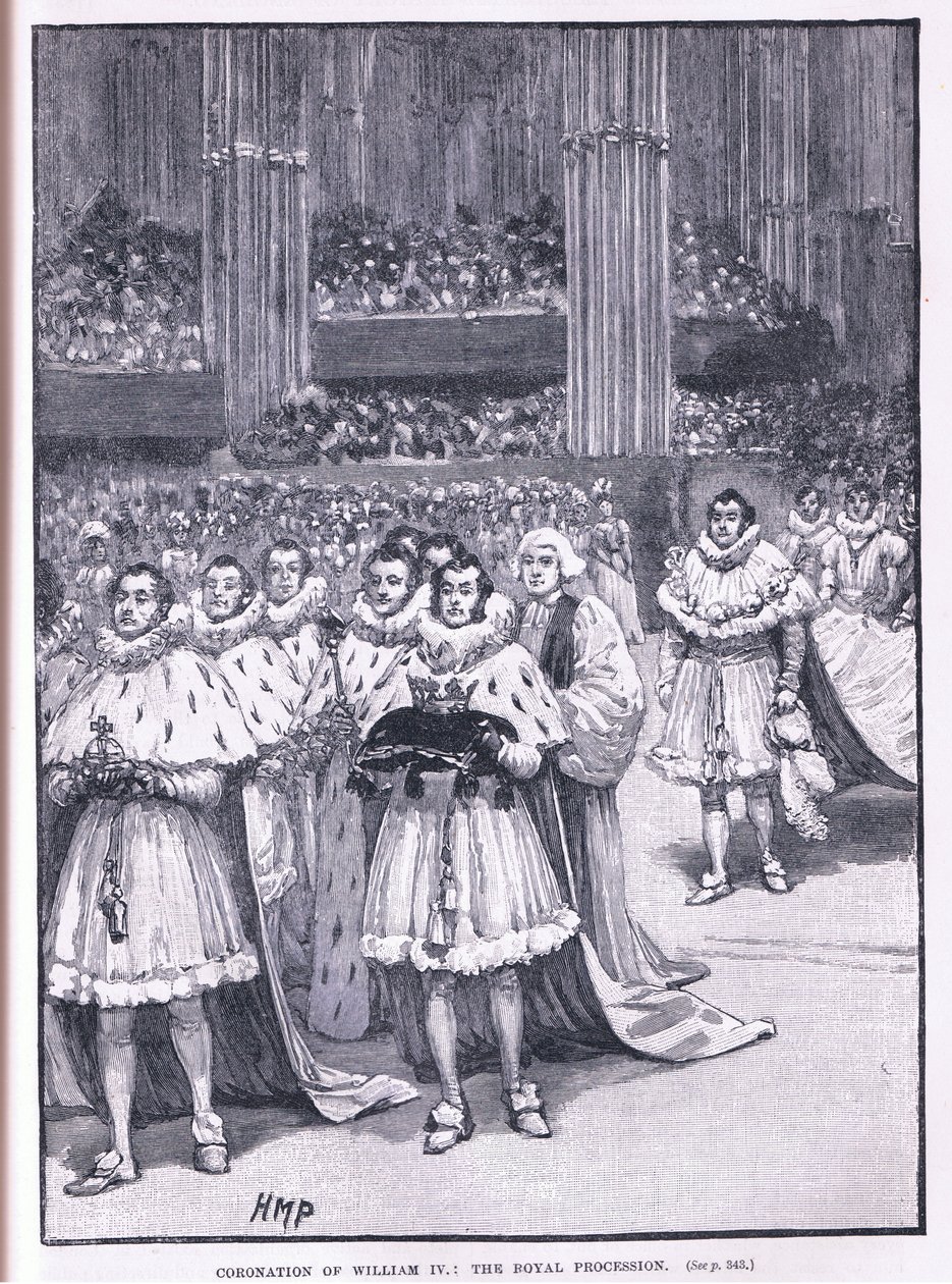 Koronacja Wilhelma IV AD 1832 autorstwa Henry Marriott Paget