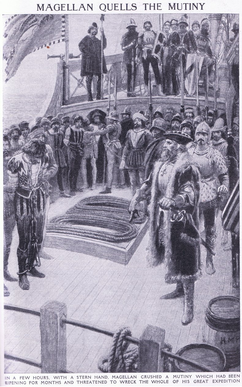 Magellan stłumił bunt autorstwa Henry Marriott Paget