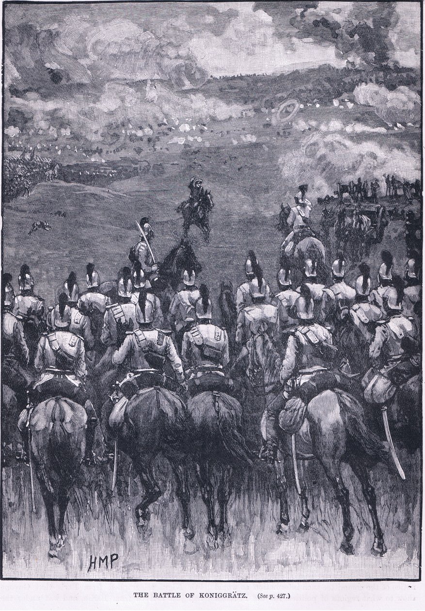 Bitwa pod Koniggratz 1866 AD autorstwa Henry Marriott Paget
