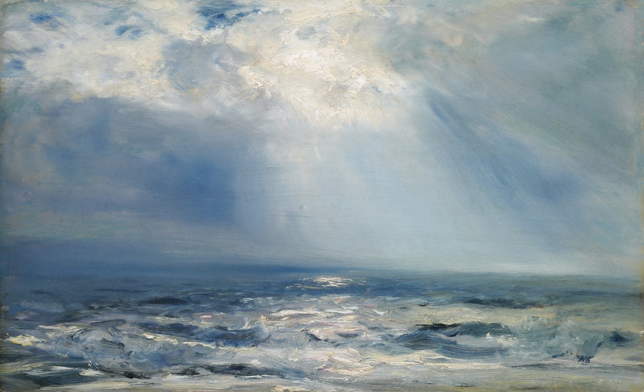 Promień słońca nad morzem, 1890 autorstwa Henry Moore