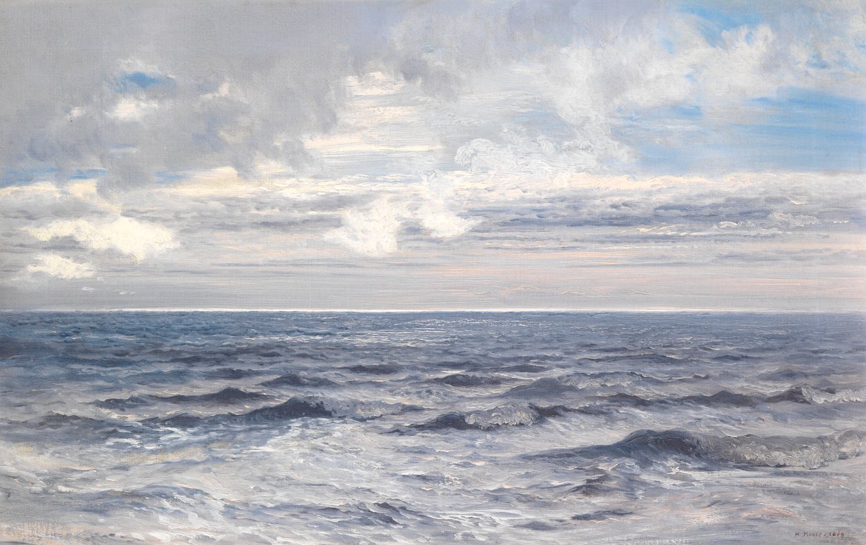 Srebrne Morze, 1869 autorstwa Henry Moore