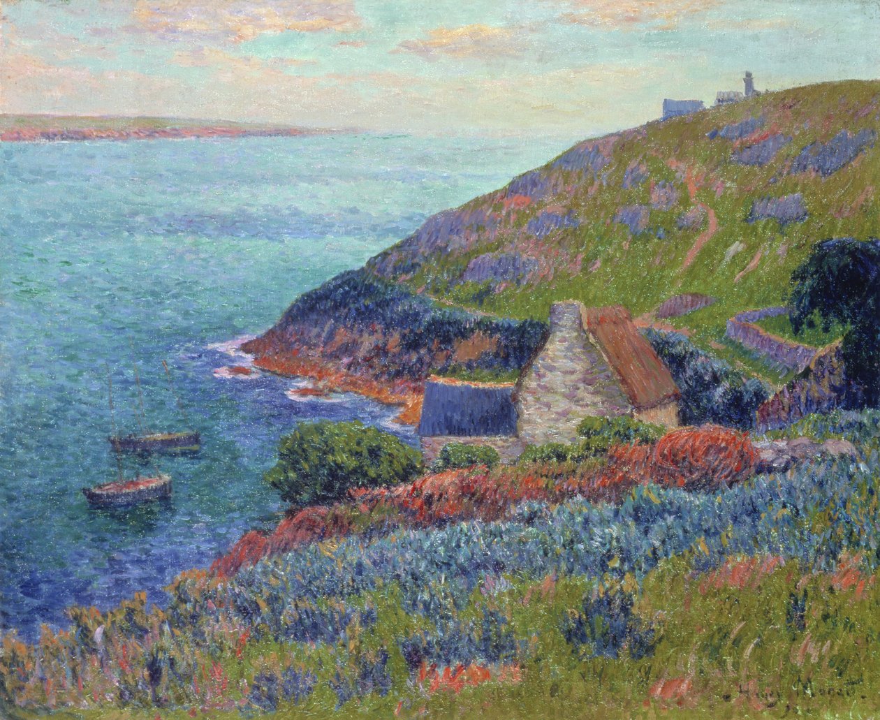 Zatoka Biskajska, Bretania autorstwa Henry Moret