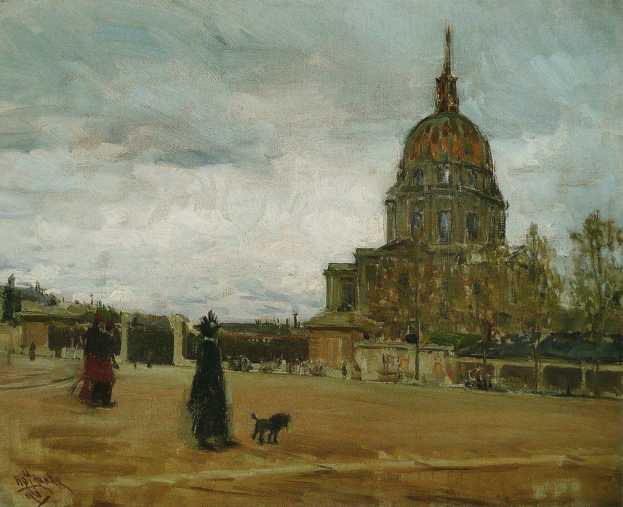 Les Invalides, paryski francuski: Les Invalides, Parisn autorstwa Henry Ossawa Tanner
