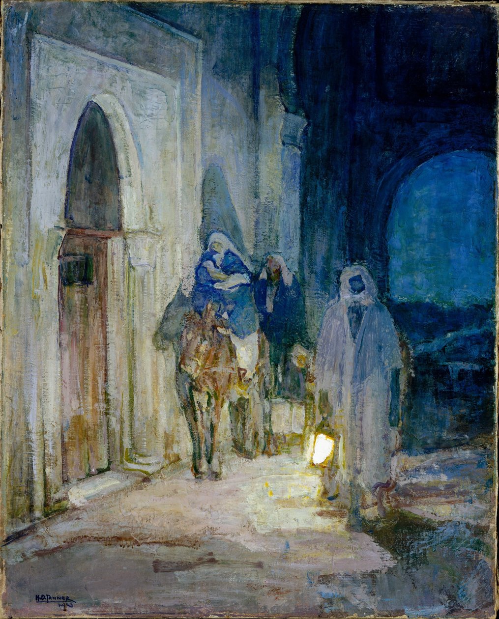 Ucieczka do Egiptu autorstwa Henry Ossawa Tanner