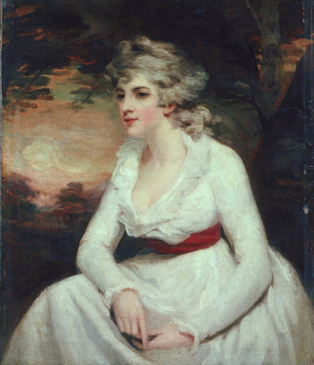 Lady Elizabeth Crichton, późniejsza wicehrabina Mount-Stuart, c.1791 autorstwa Henry Raeburn