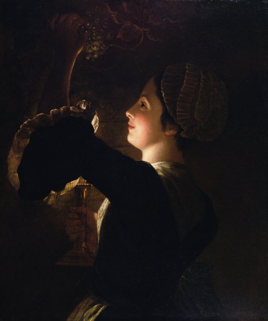 Winogrona i przy świecach autorstwa Henry Robert Morland