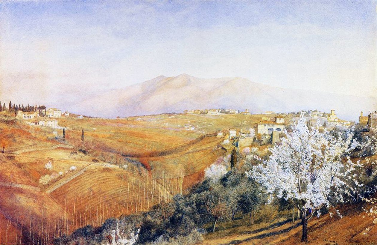 Toskania, Włochy, 1886 autorstwa Henry Roderick Newman