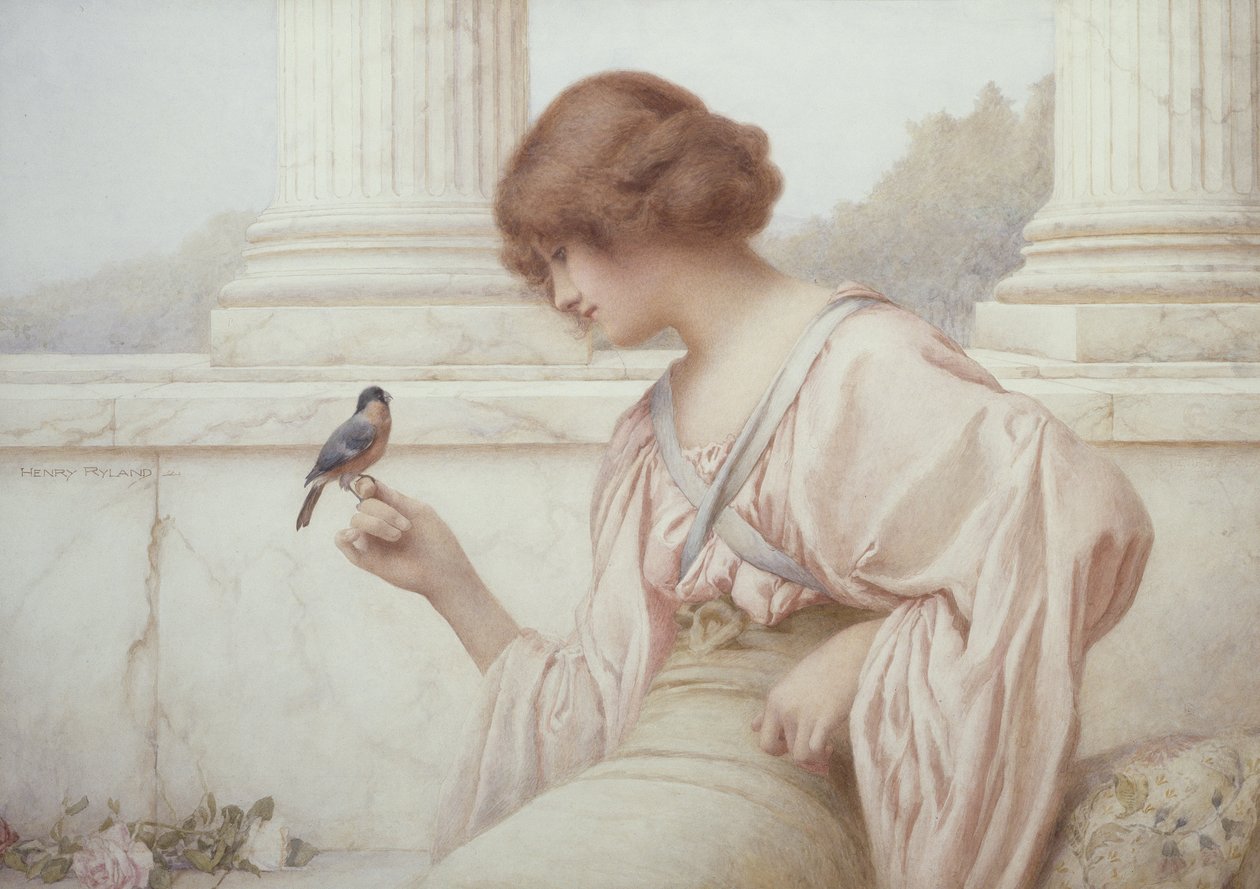 Powrót jeńca, c.1890 autorstwa Henry Ryland