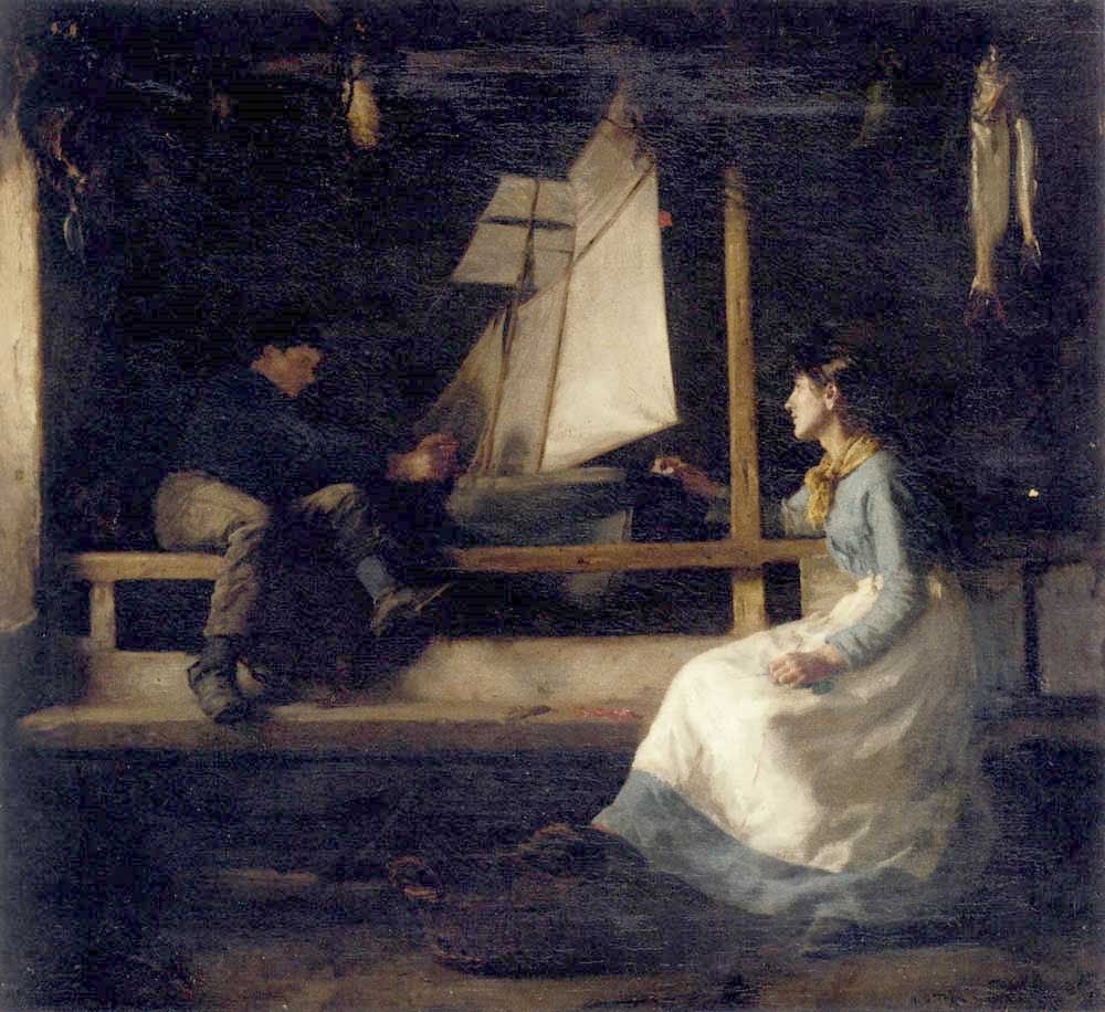 Konstruktorzy statków autorstwa Henry Scott Tuke