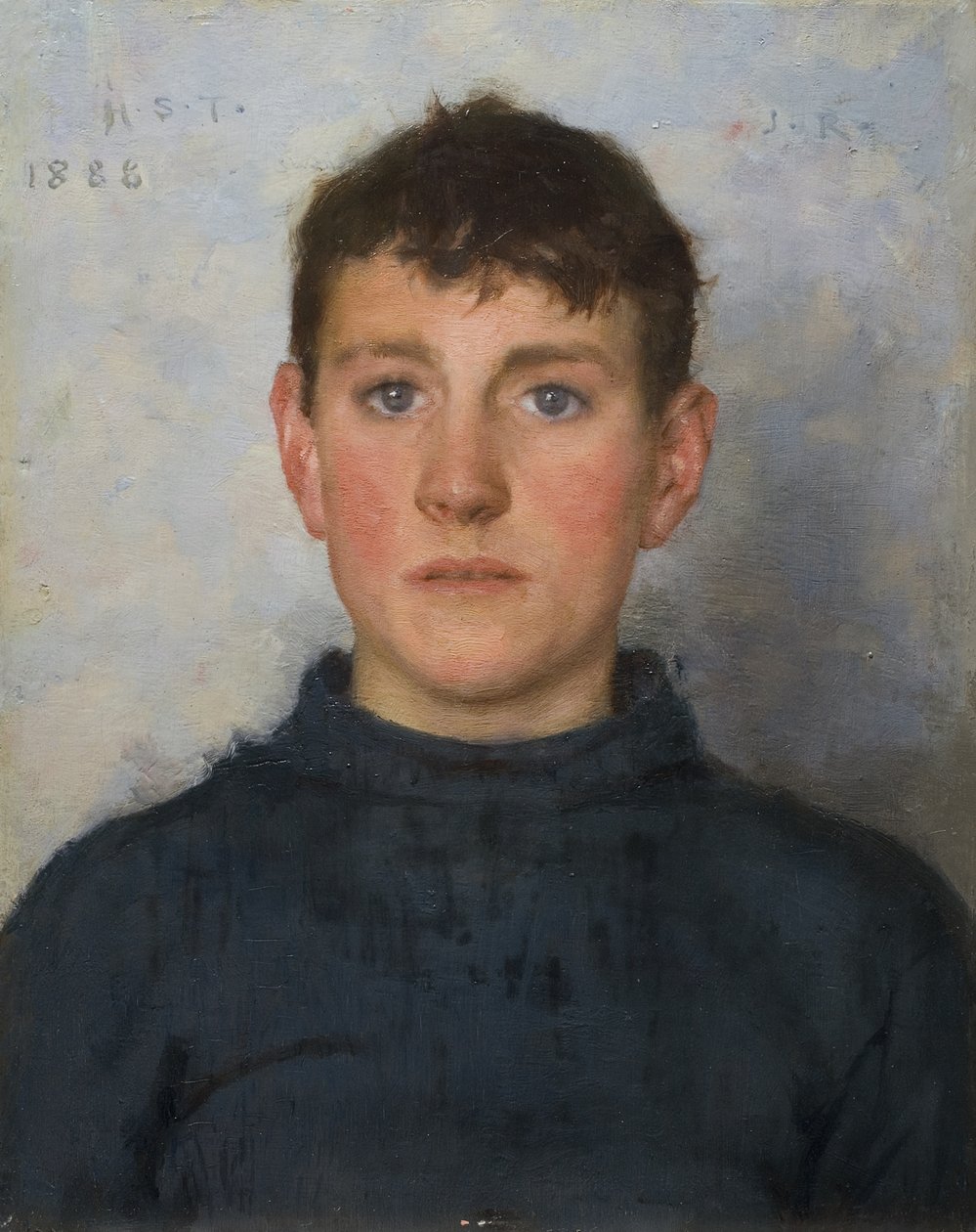 Portret Jacka Rollinga, 1888 autorstwa Henry Scott Tuke