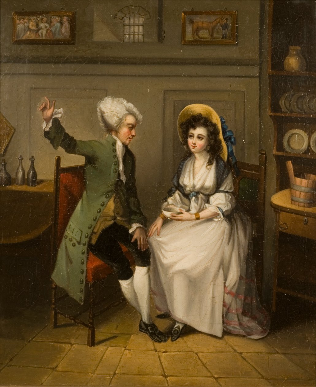Lingo i Cowslip autorstwa Henry Singleton