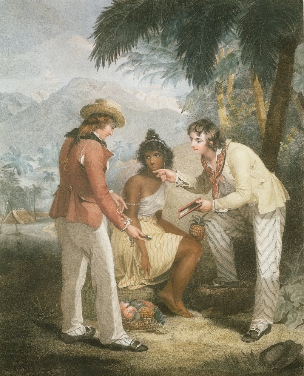 Niedobór w Indiach, grawerowany i pub. Charles Knight (1743-c.1826), 1794 (Grawerowanie kropkowane) (para 125540) autorstwa Henry Singleton