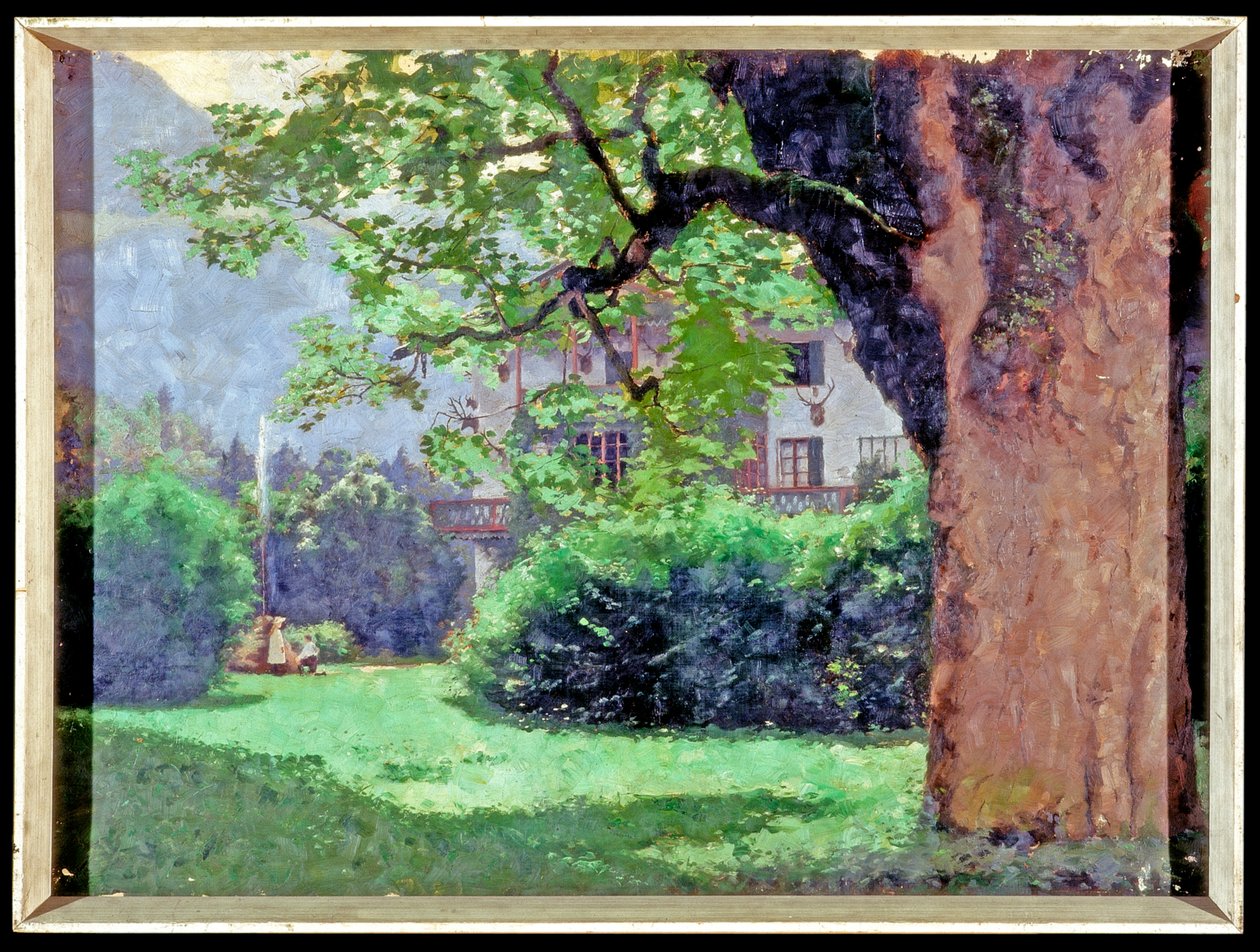 Scena ogrodowa autorstwa Henry Straker