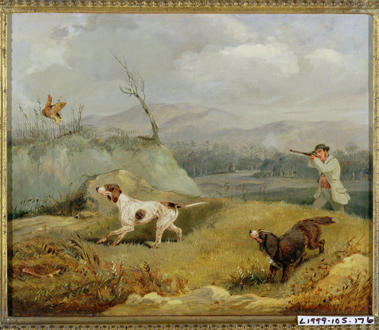 Strzelanie do cietrzew autorstwa Henry Thomas Alken