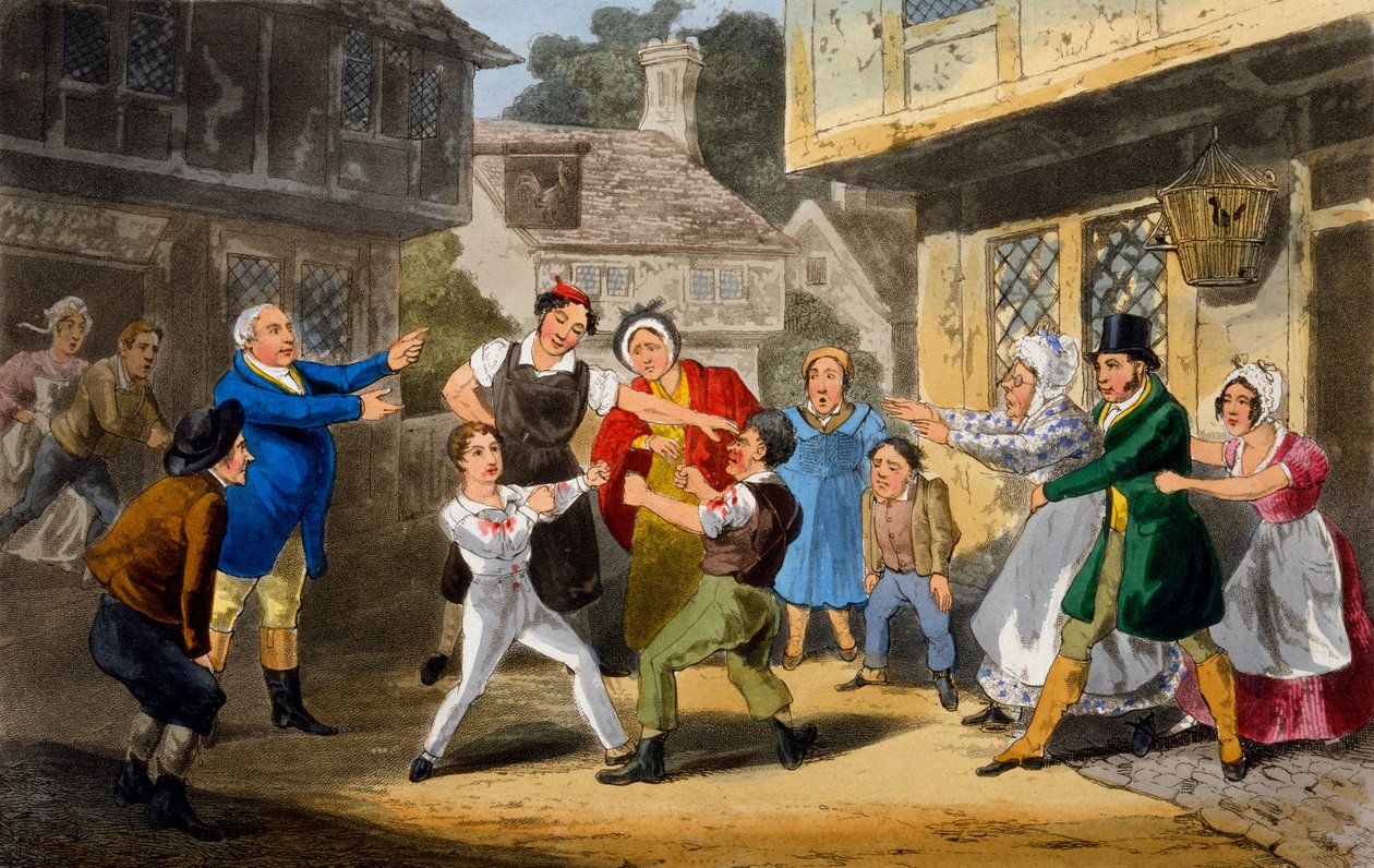 Ilustracja z „Życia sportowca”, 1842 autorstwa Henry Thomas Alken