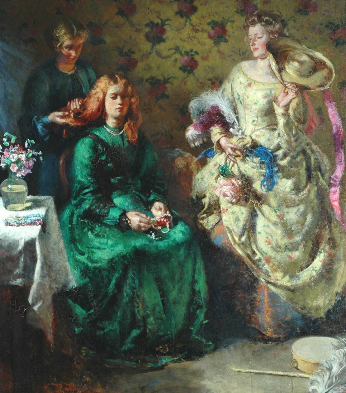 Rustykalne widowisko, 1908-10 autorstwa Henry Tonks