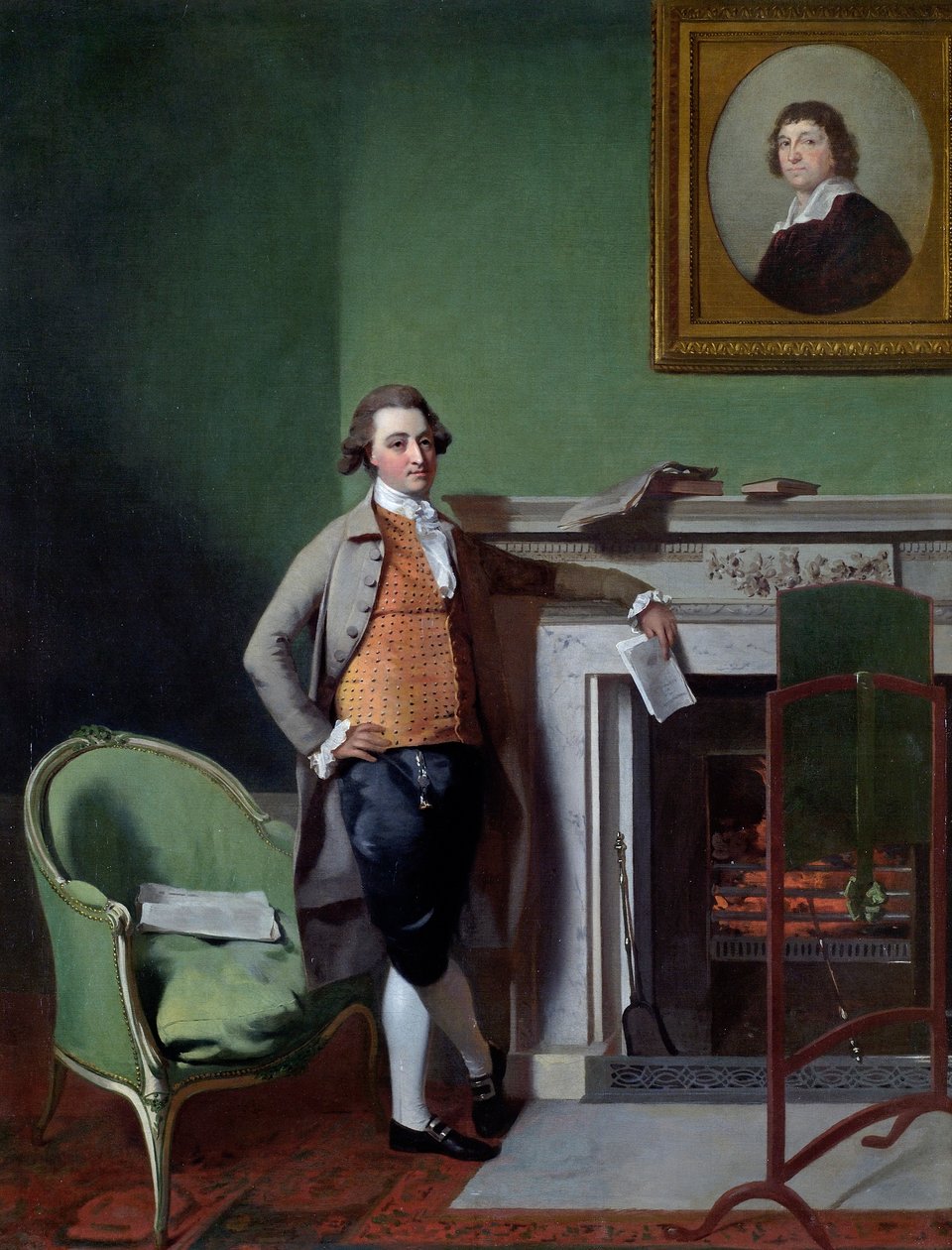 William Brereton, ok. 1780 r autorstwa Henry Walton
