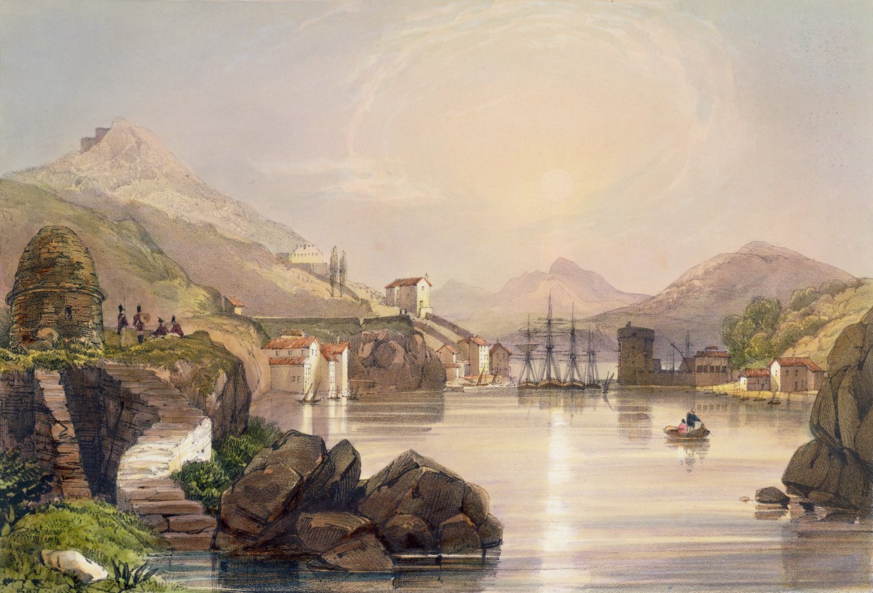 Port Przejścia, 1828 autorstwa Henry Wilkinson