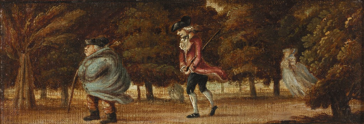 Wietrzny dzień autorstwa Henry William Bunbury