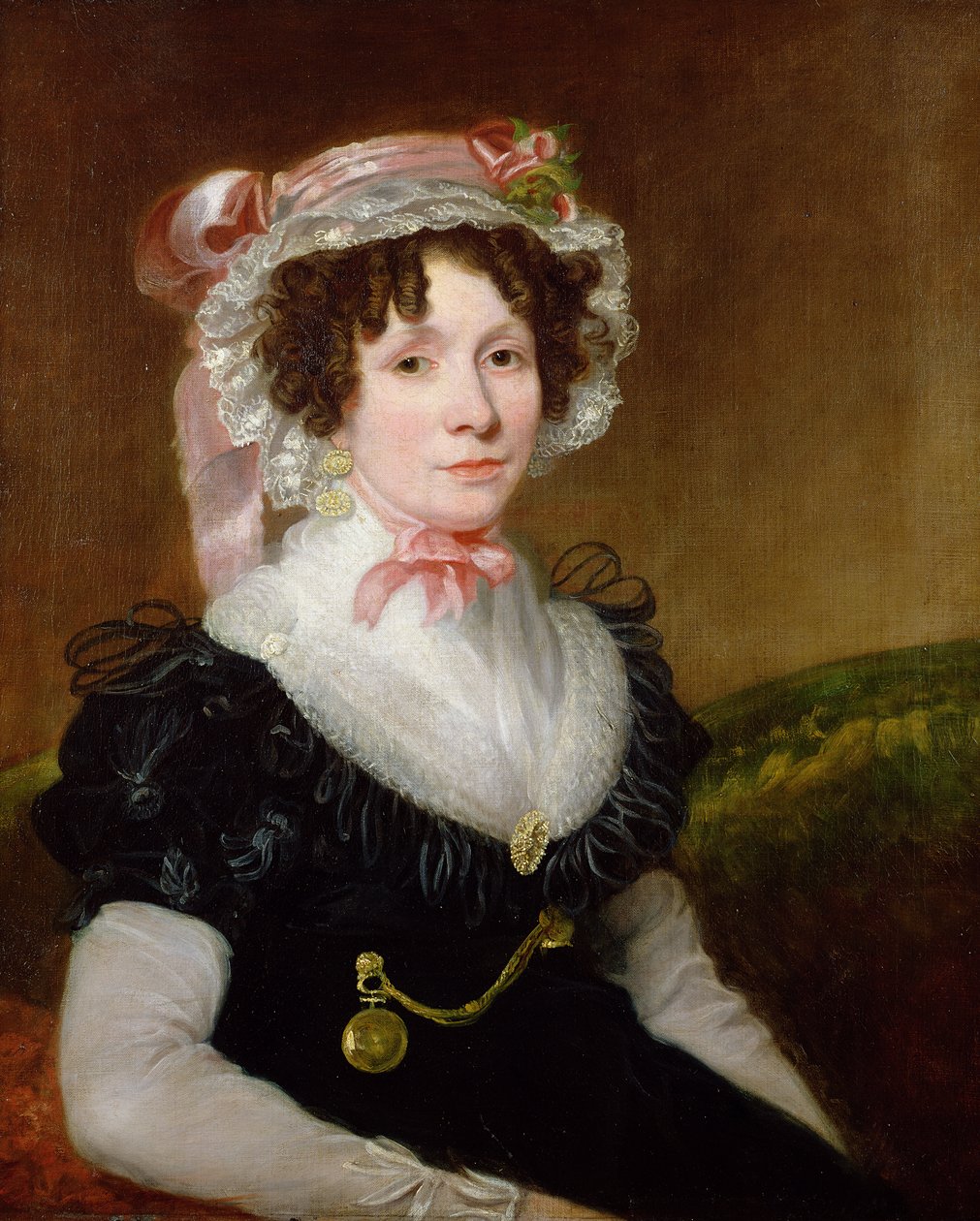 Portret pani George Beadnell, 1830-35 autorstwa Henry William Pickersgill