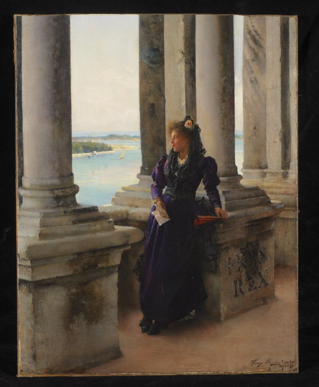 W dzwonnicy kampanili św. Marka, Wenecja, 1892 autorstwa Henry Woods