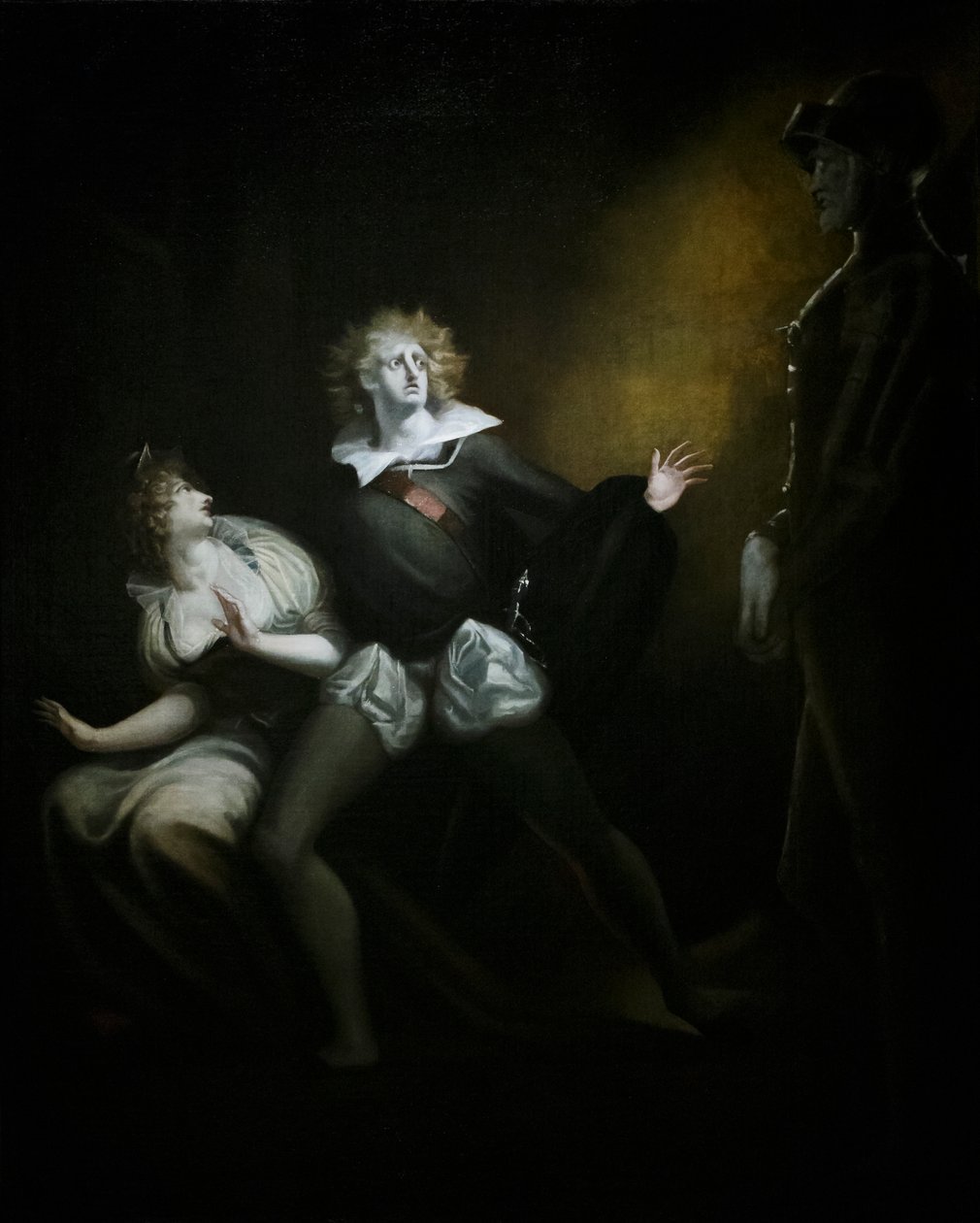 Gertruda, Hamlet i Duch Ojca autorstwa Henry (1741 1825) (after) Fuseli