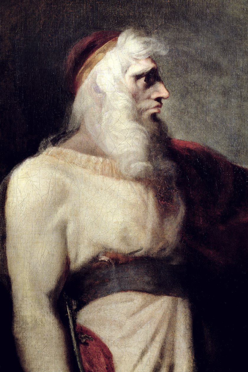 Prospero autorstwa Henry (1741-1825) Fuseli