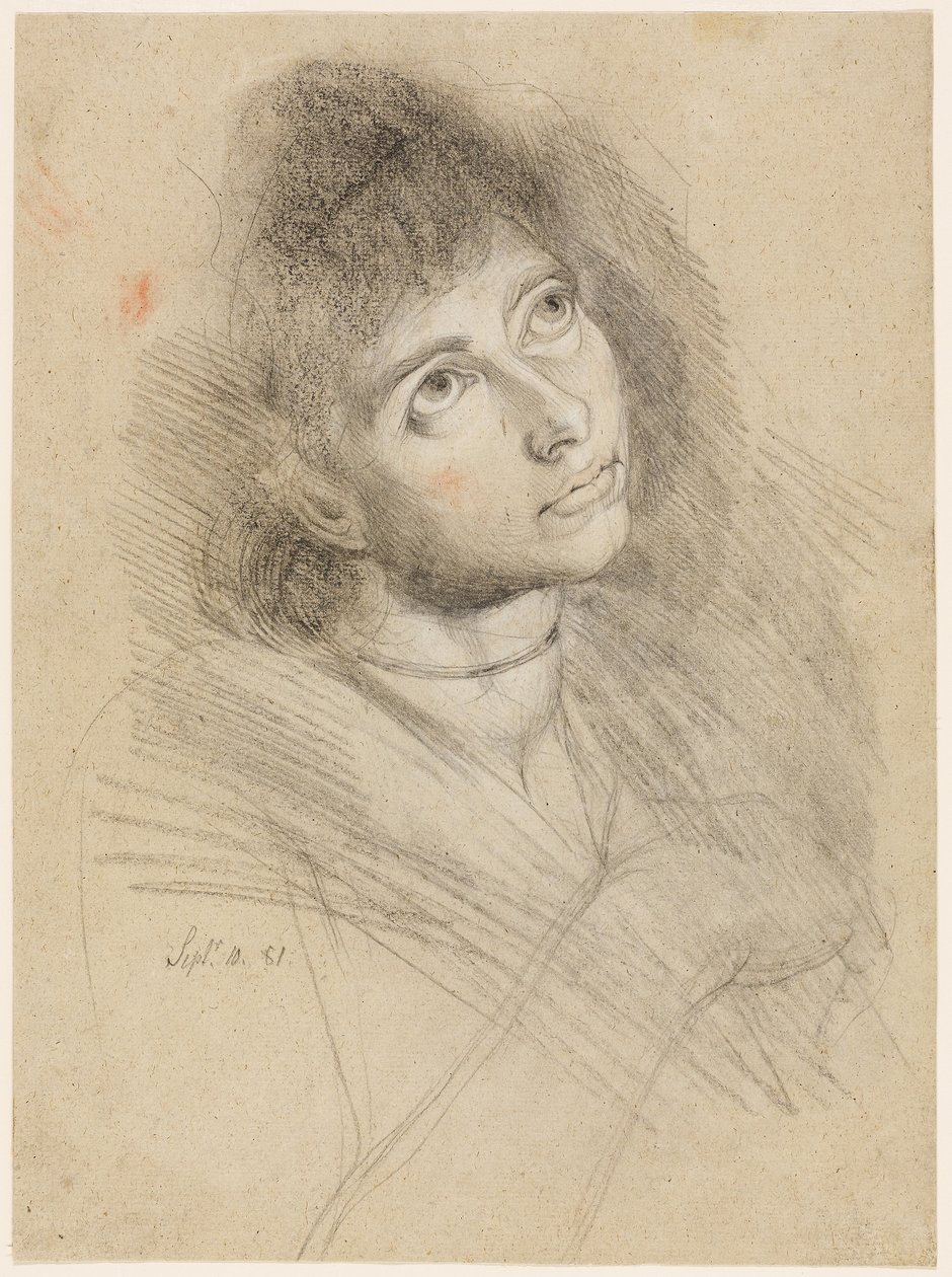 Portret kobiety (Martha Hess) autorstwa Henry (1741 1825) Fuseli