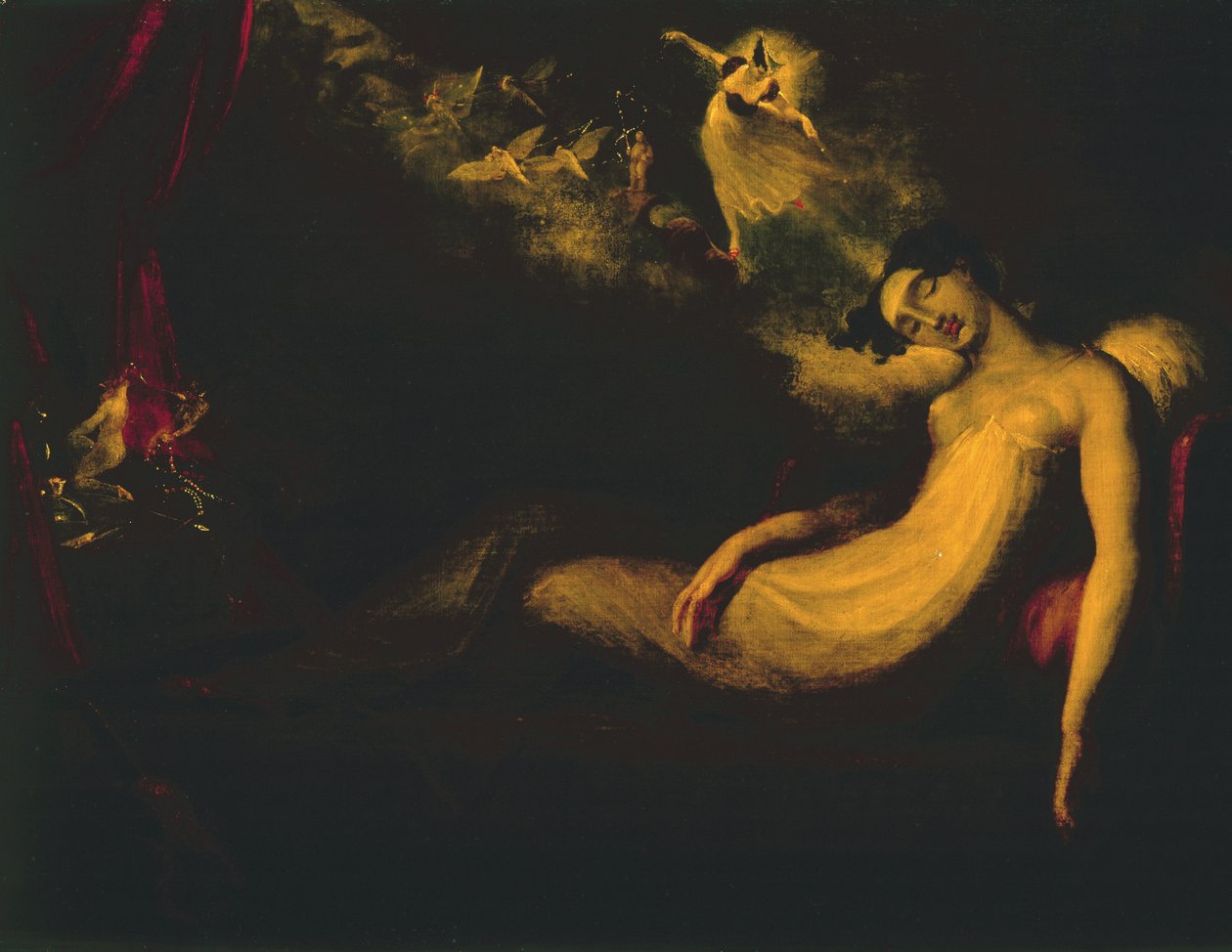 Królowa Mab autorstwa Johann Heinrich Füssli