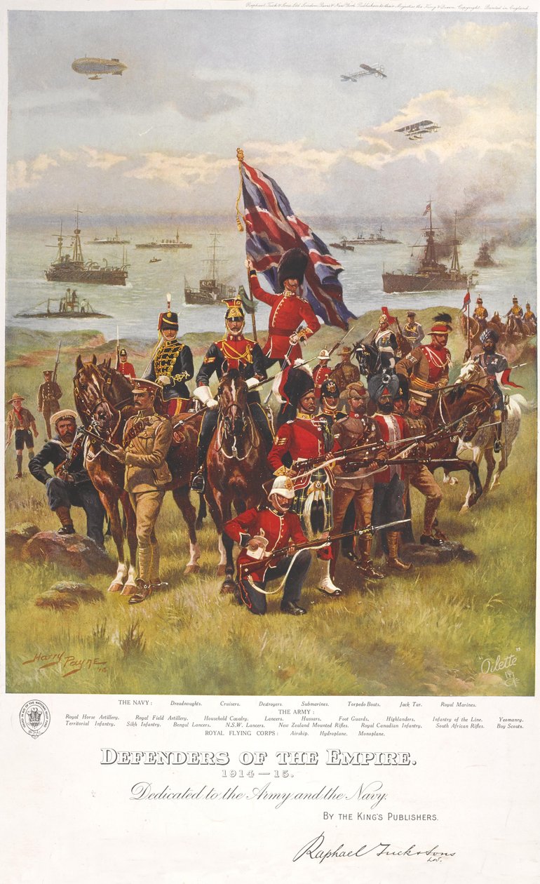 Obrońcy Imperium, 1914-15 autorstwa Henry A. Payne