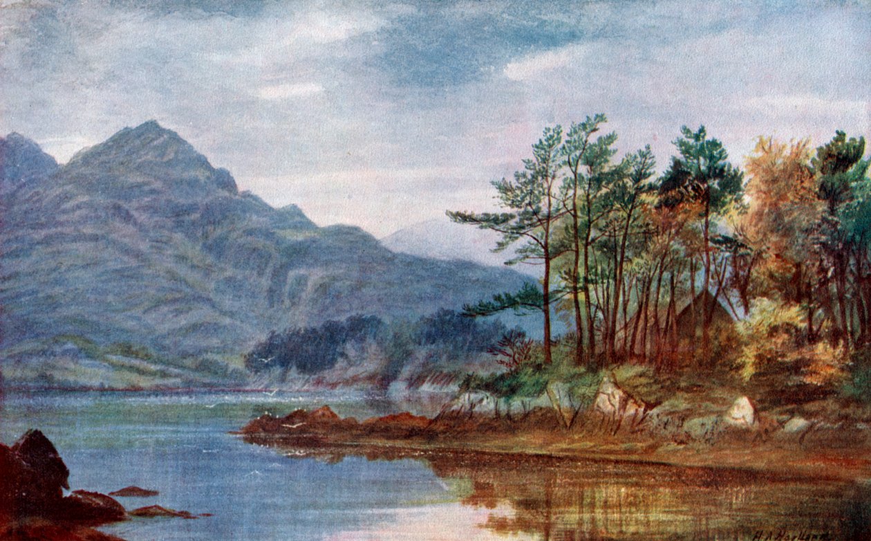 Gougane-Barra, hrabstwo Cork, Irlandia, 1924-1926 autorstwa Henry Albert Hartland