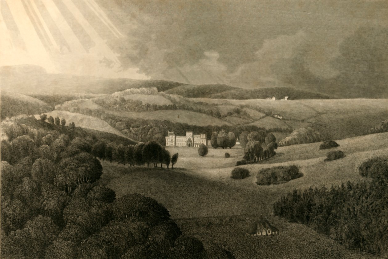 „Dom Westdeański”, 1835. autorstwa Henry Alexander Ogg