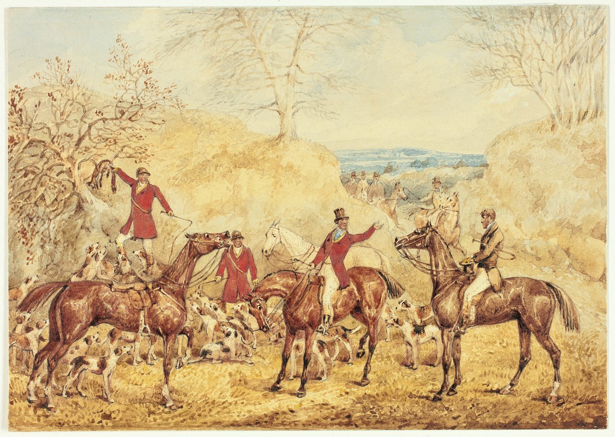 Hallali autorstwa Henry Alken