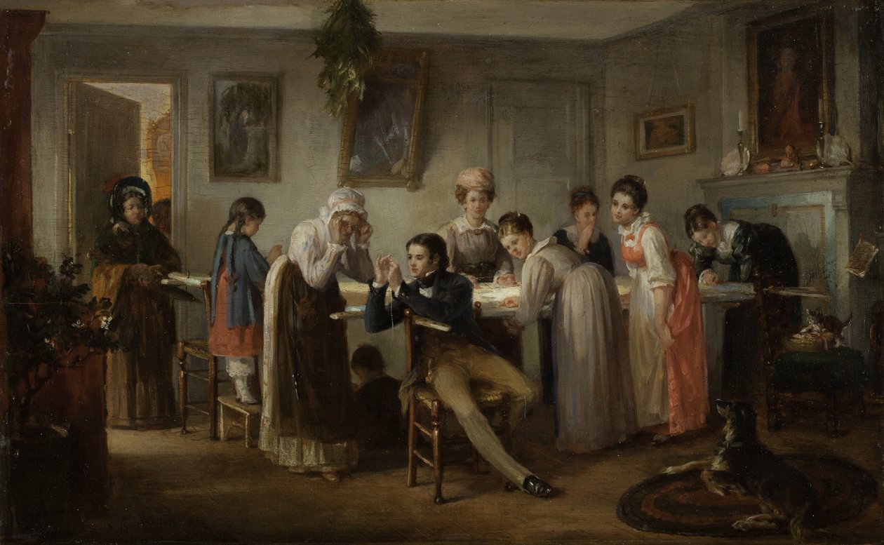 Pikowanie, 1872 autorstwa Henry Bacon