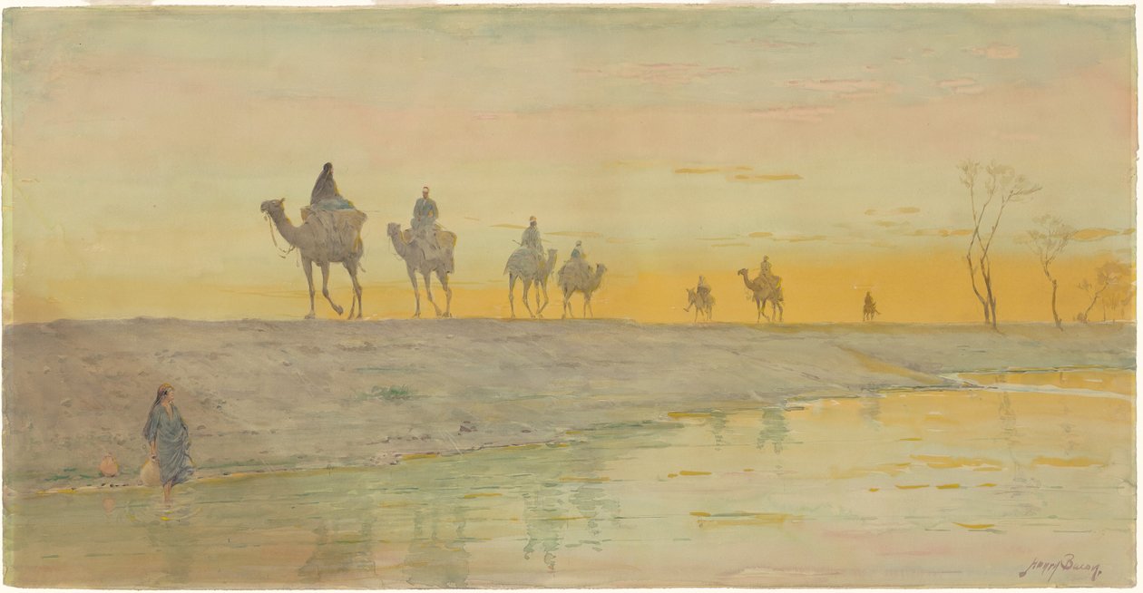 Nil — wieczór autorstwa Henry Bacon