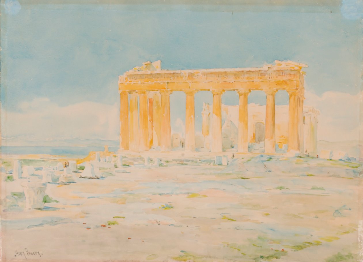 Partenon, fasada wschodnia autorstwa Henry Bacon