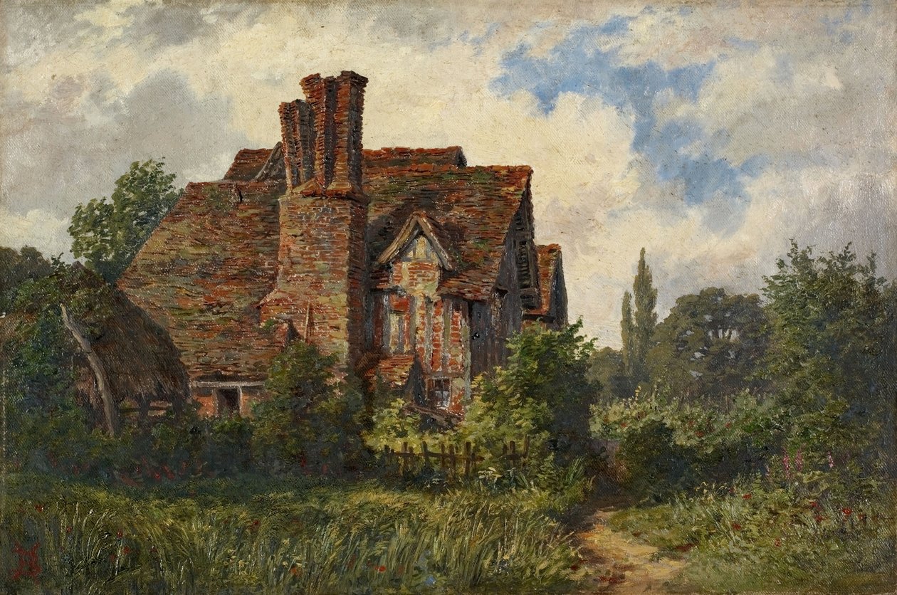 Dwór Selly, Birmingham, 1864-75. autorstwa Henry Baker