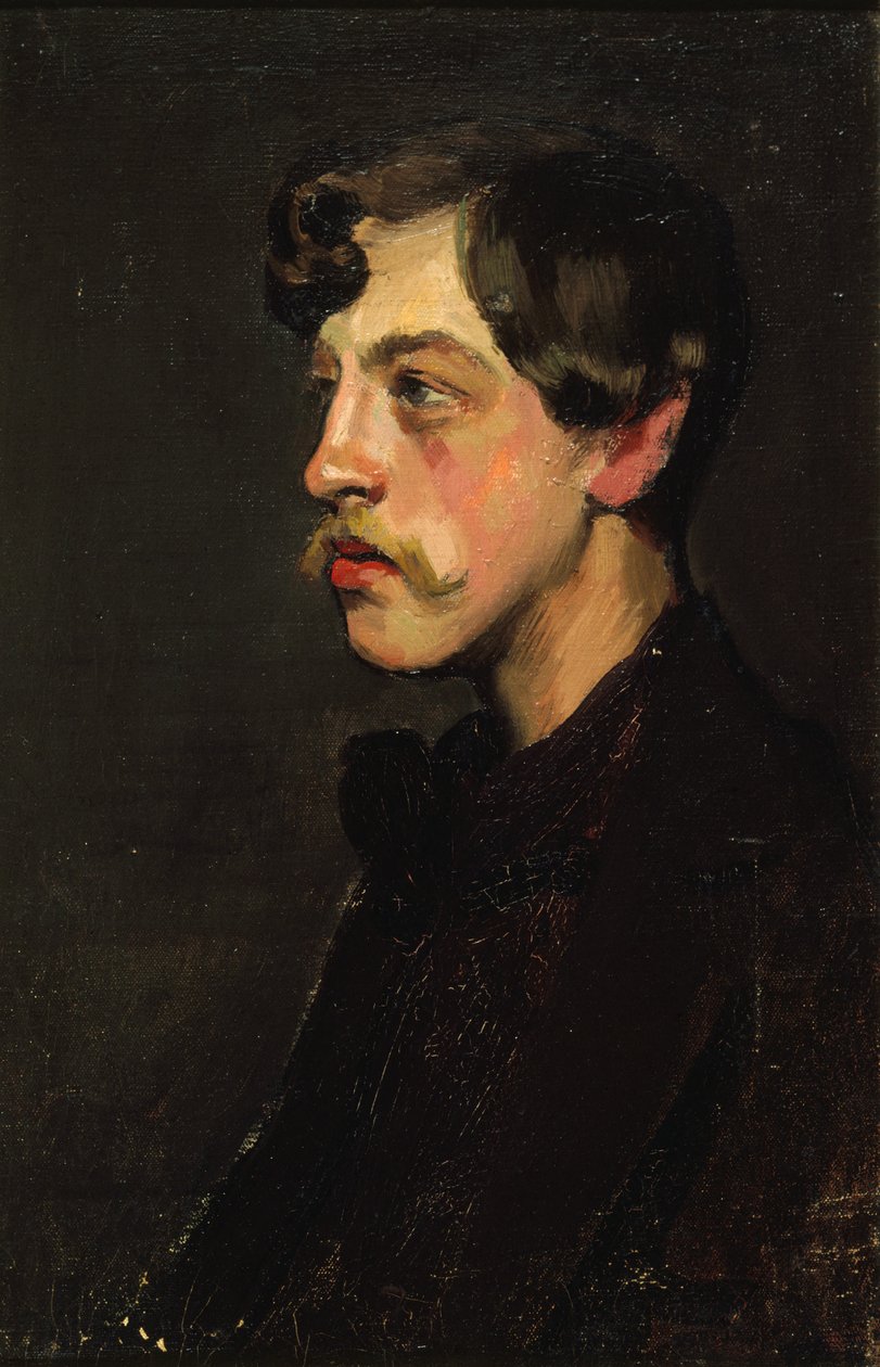 Portret poety Camille Mauclair 1872-1945, ok. 201 1895. autorstwa Henry Bataille