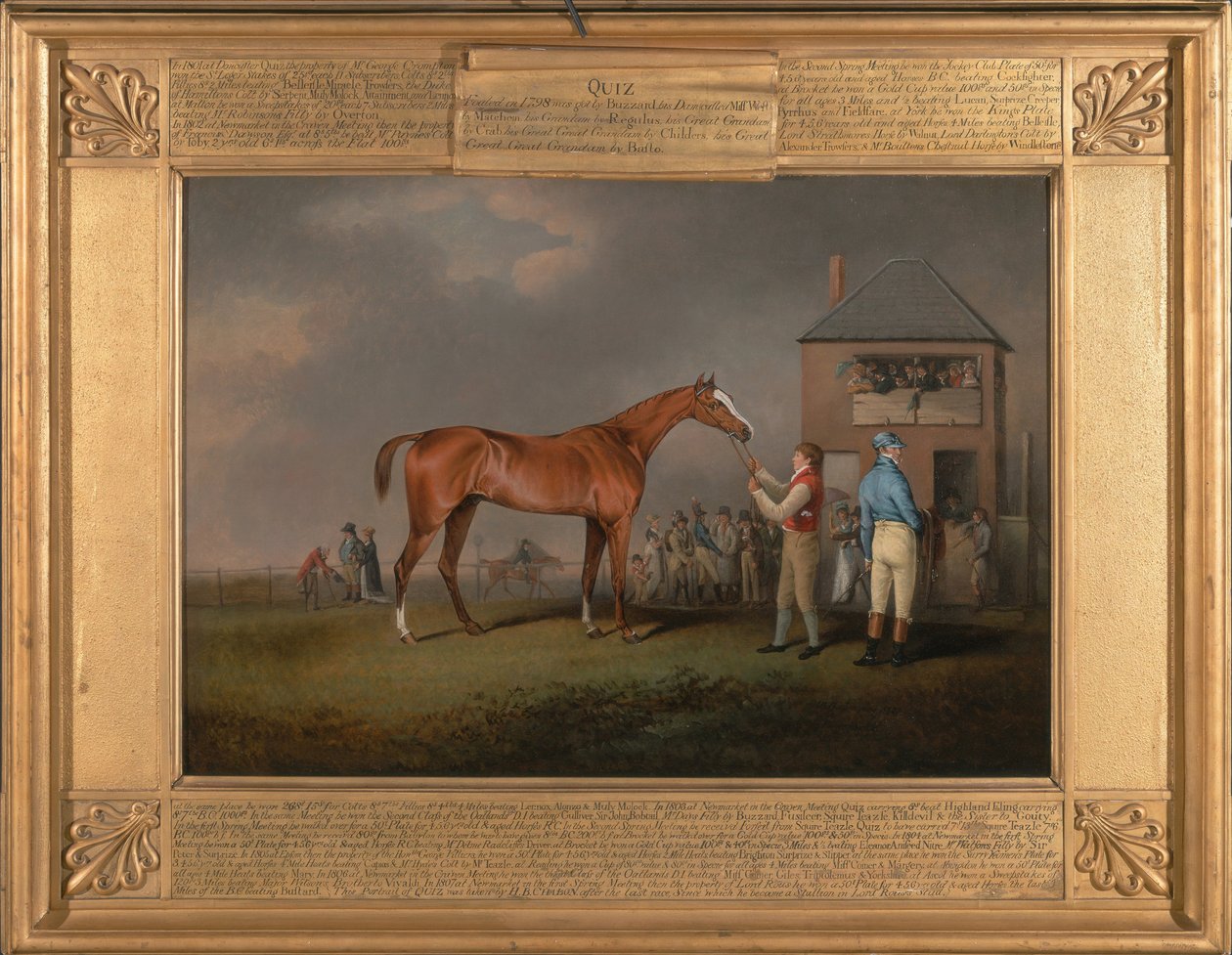 Quiz, po ostatnim wyścigu w Newmarket autorstwa Henry Bernard Chalon