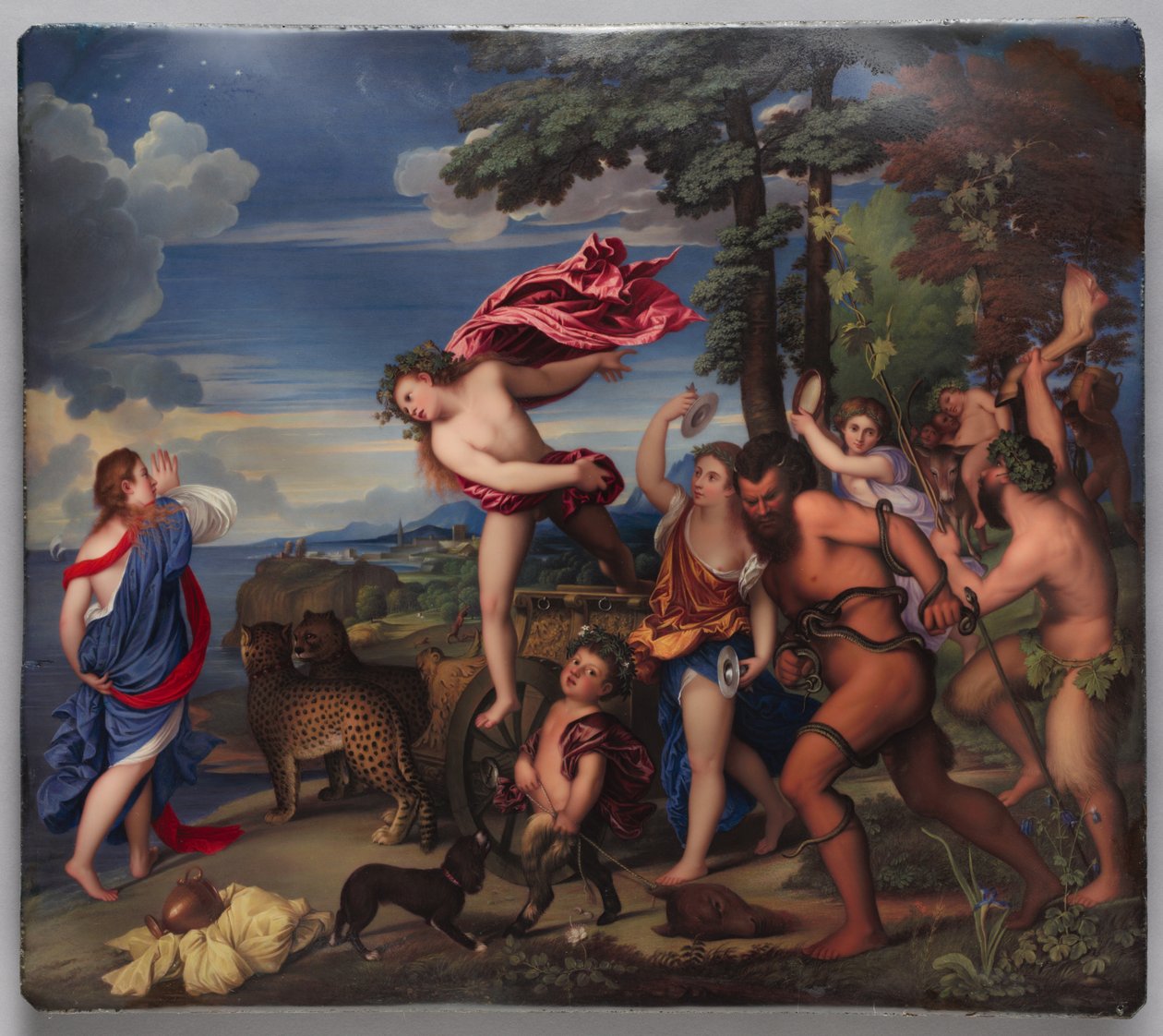 Bachus i Ariadna autorstwa Henry Bone