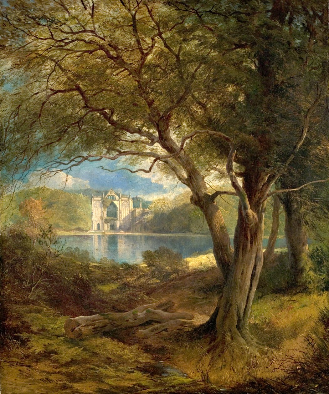 Opactwo Newstead, Nottinghamshire autorstwa Henry Bright