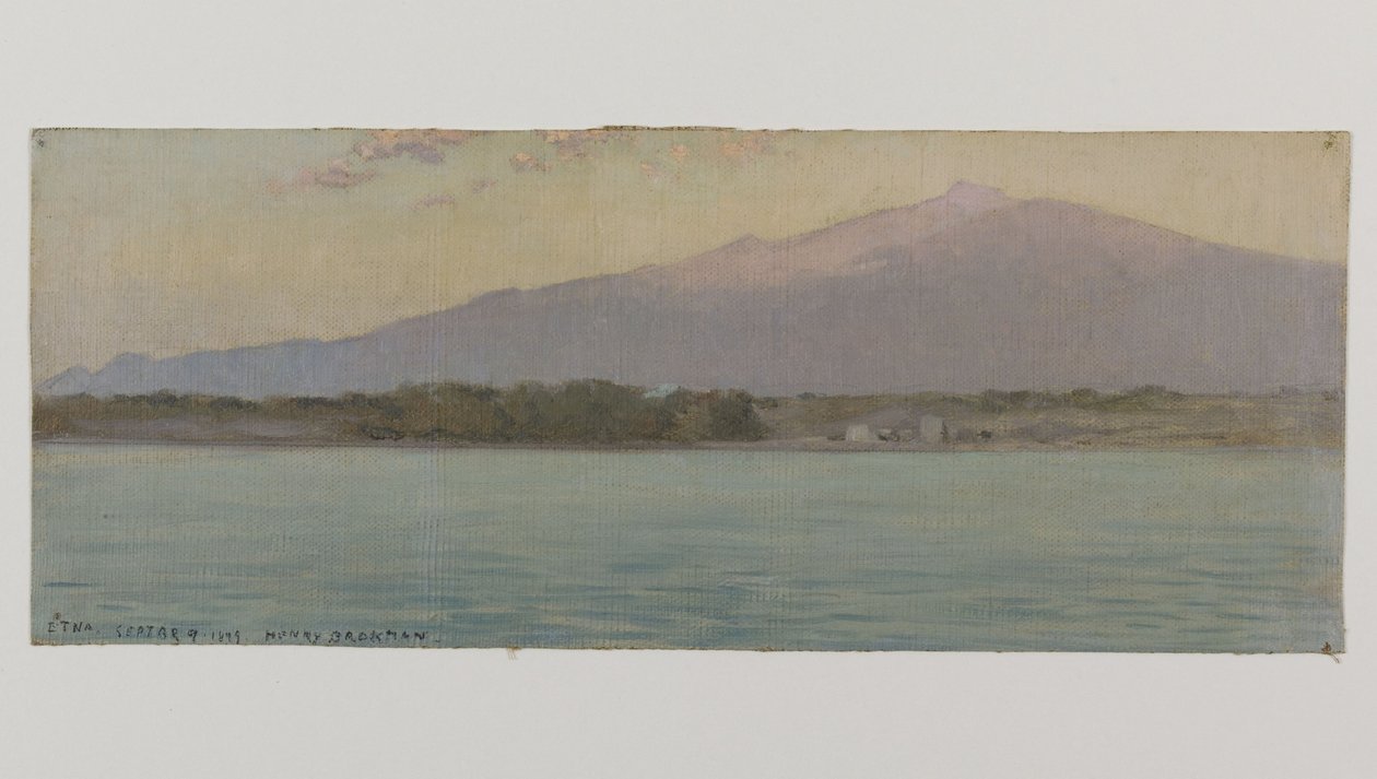 Etna (Sycylia) autorstwa Henry Brokman Knudsen