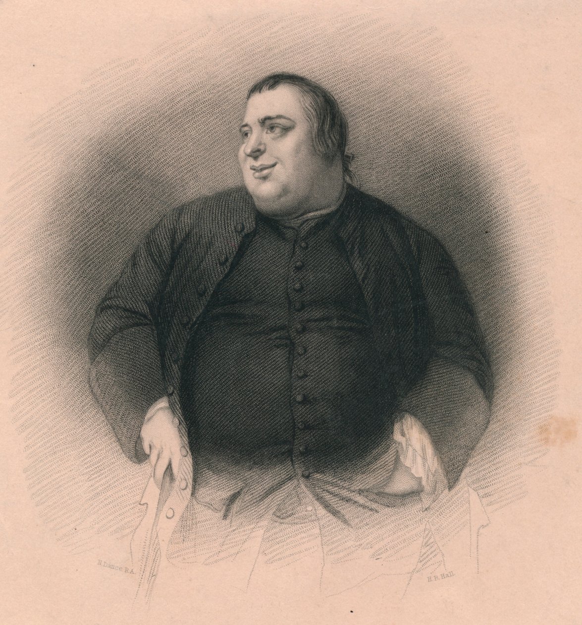 Franciszek Grose, 1731-1791, XIX w. autorstwa Henry Bryan Hall I