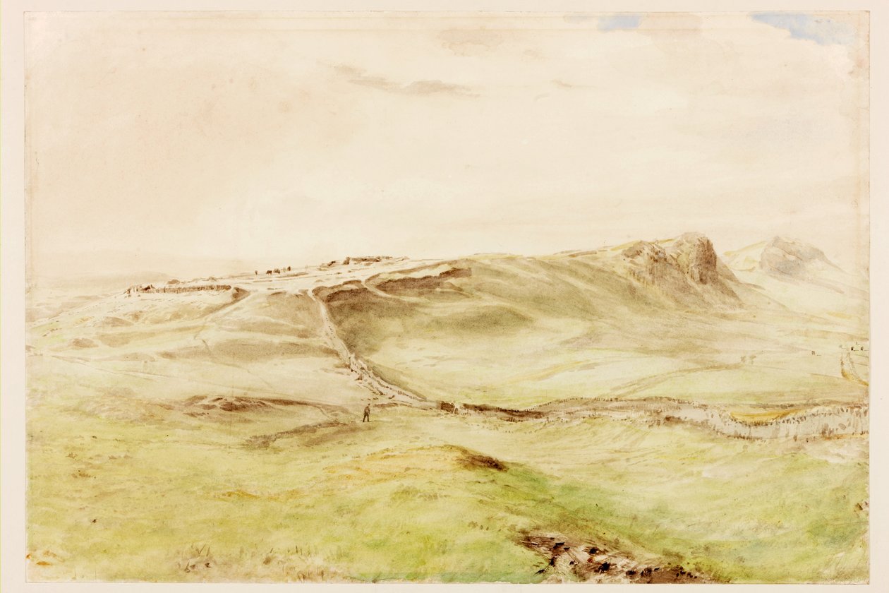 Borcovicus (ołówek i akwarela na papierze (wklejony na karton)) autorstwa Henry Burdon Richardson